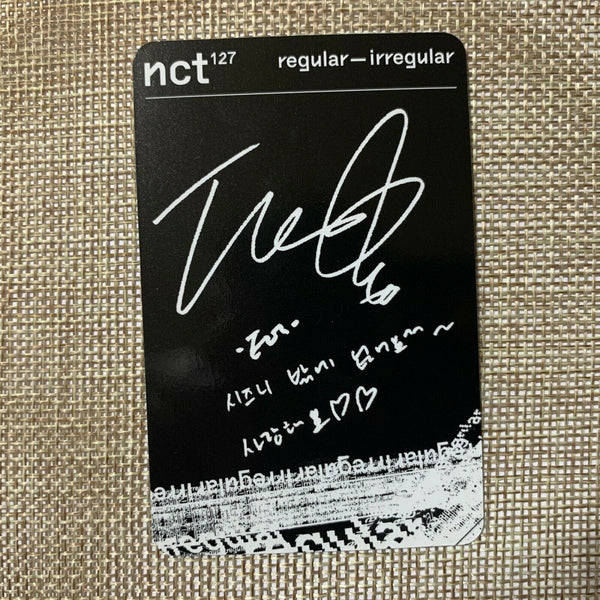 NCT 127 TAEIL #1 [ Regular Irregular Official Photocard ] Album / New / +Gift