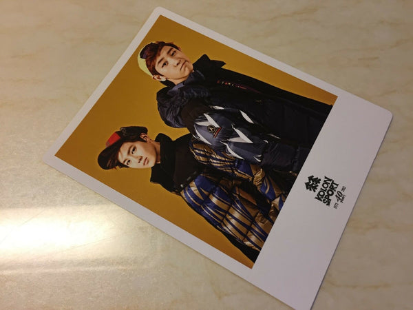 EXO SUHO Chanyeol [ KOLON Sport Official Polaroid Photocard ] EXO K M /NEW/+GFT