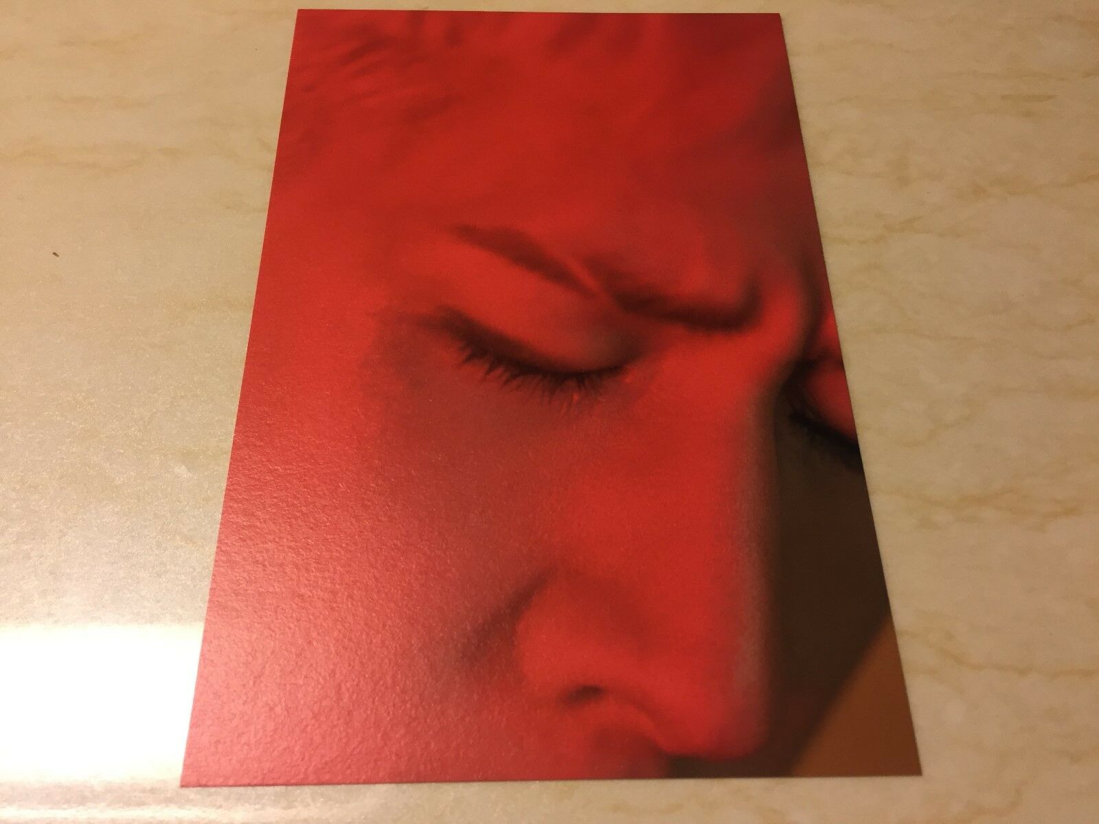 VIXX [EAU DE VIXX Official PostCard RED Ver Photocard #1] 3rd Album /New/+Gift