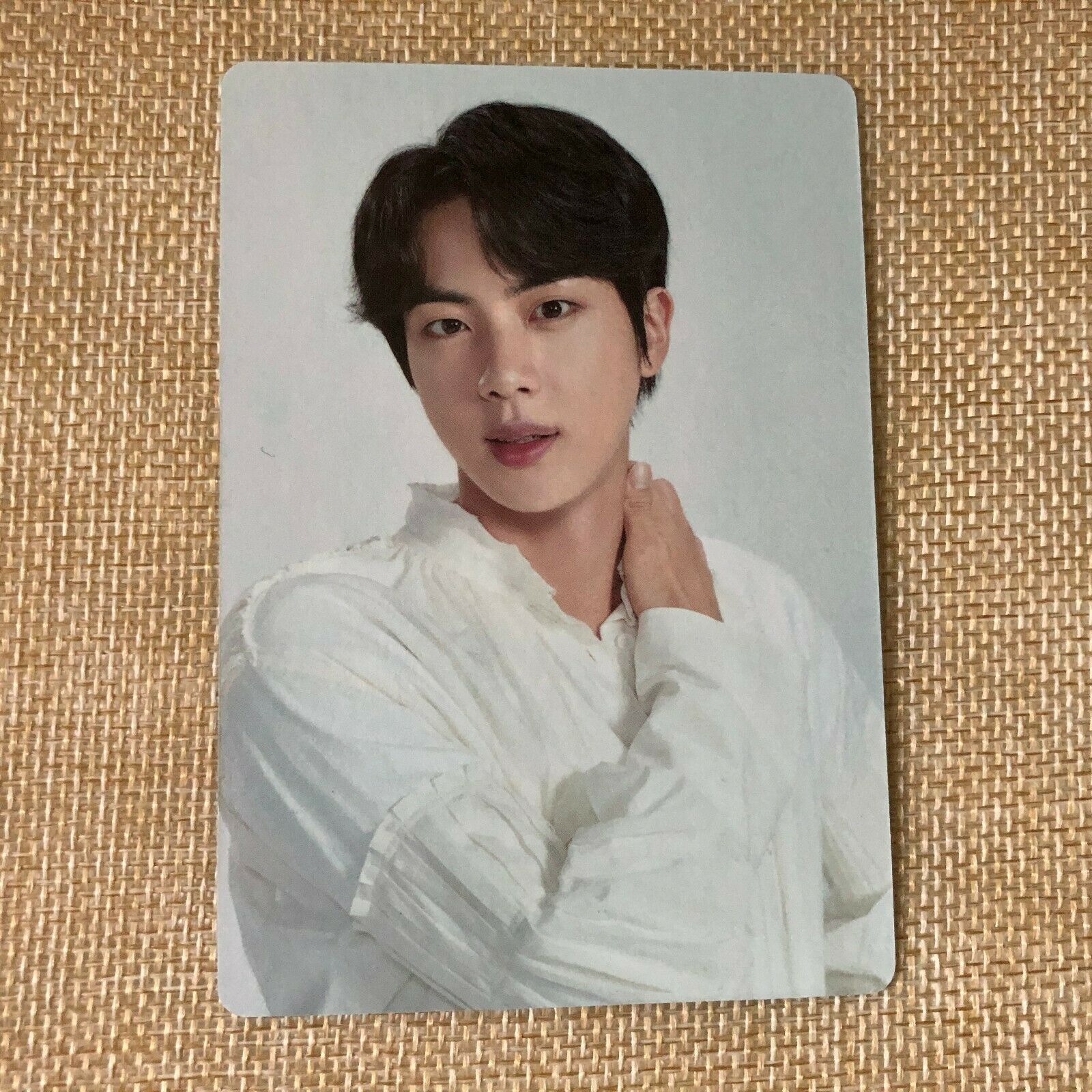 BTS JIN 7/8 [ Map Of The Soul Tour Official Mini Photocard ] / New / +G