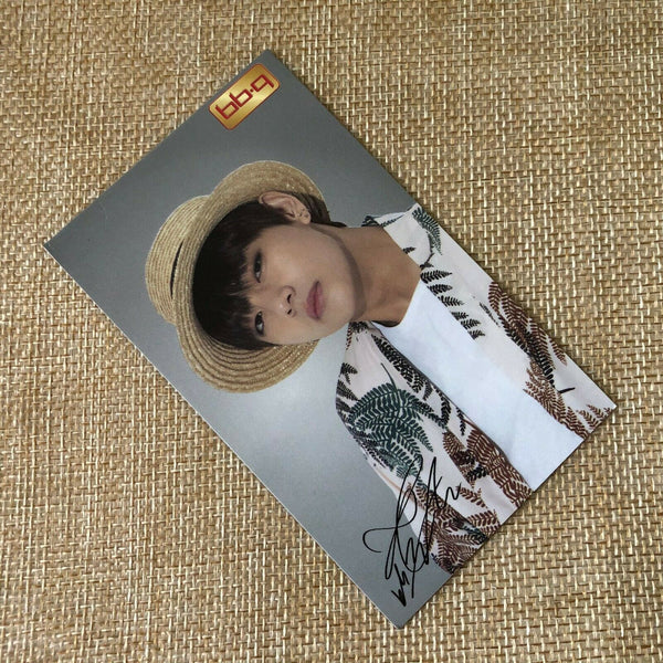 BTS V Taehyung  #3  Bangtan Boys / BBQ Official PhotoCard  / New / +Shop gift