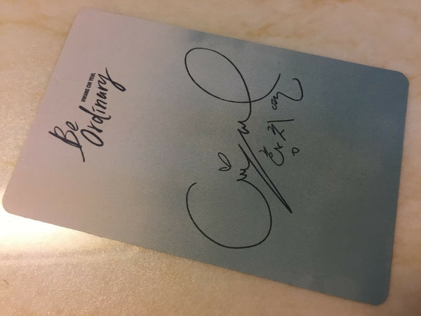 HWANG CHI YEUL #1[ Be Ordinary Official Photocard ] 1st Mini Album / NEW / +Gift