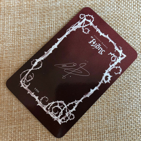 VIXX LEO [ HADES Official Photocard FANTASY ] 6th Single Album / New,Rare /+Gift
