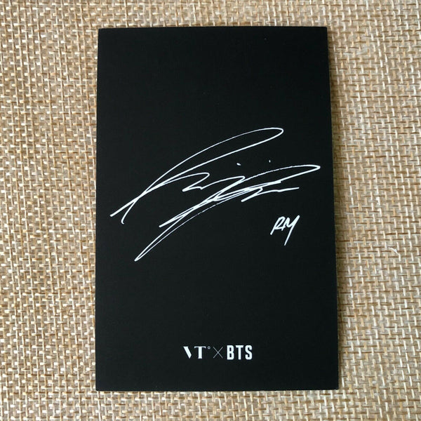 BTS RAP MONSTER  #2 [ VT Think Your Teeth Official Photocard Black, White ] N+G