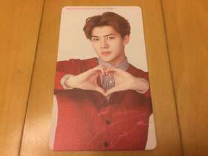 EXO SEHUN [ Baskin Robbins Official Photocard Sehun ] EXO-K / NEW / +Shop Gift
