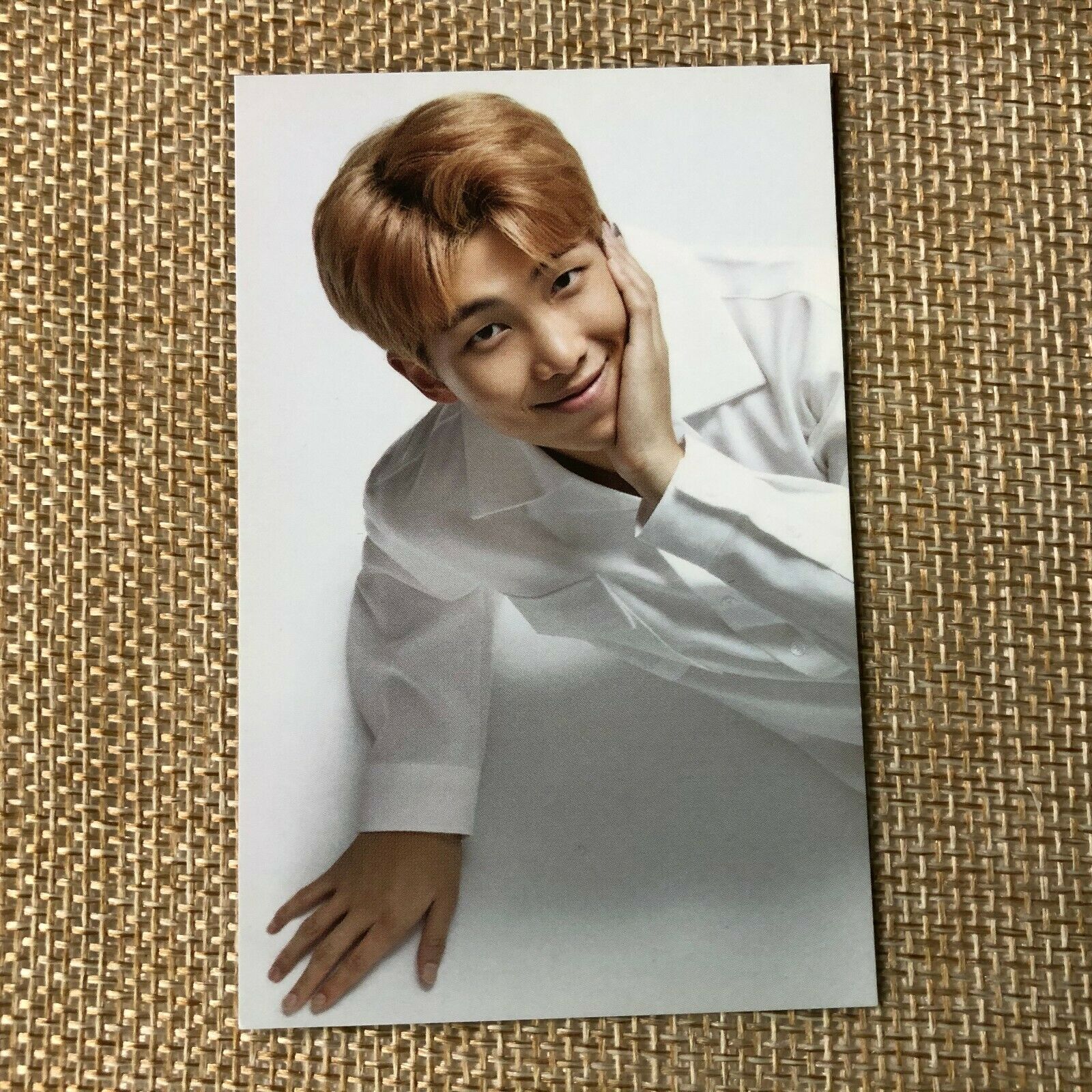 BTS RAP MONSTER  #2 [ VT Think Your Teeth Official Photocard Black, White ] N+G