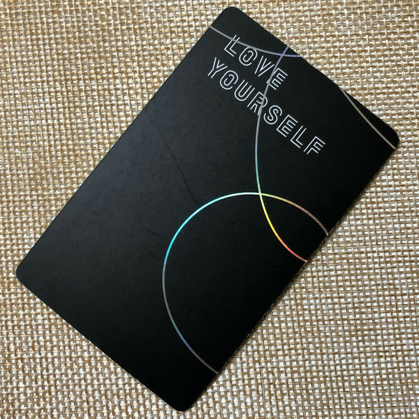 BTS SUGA [ Love Yourself Tear Official Photocard ] R Ver Fake Love / NEW /+G