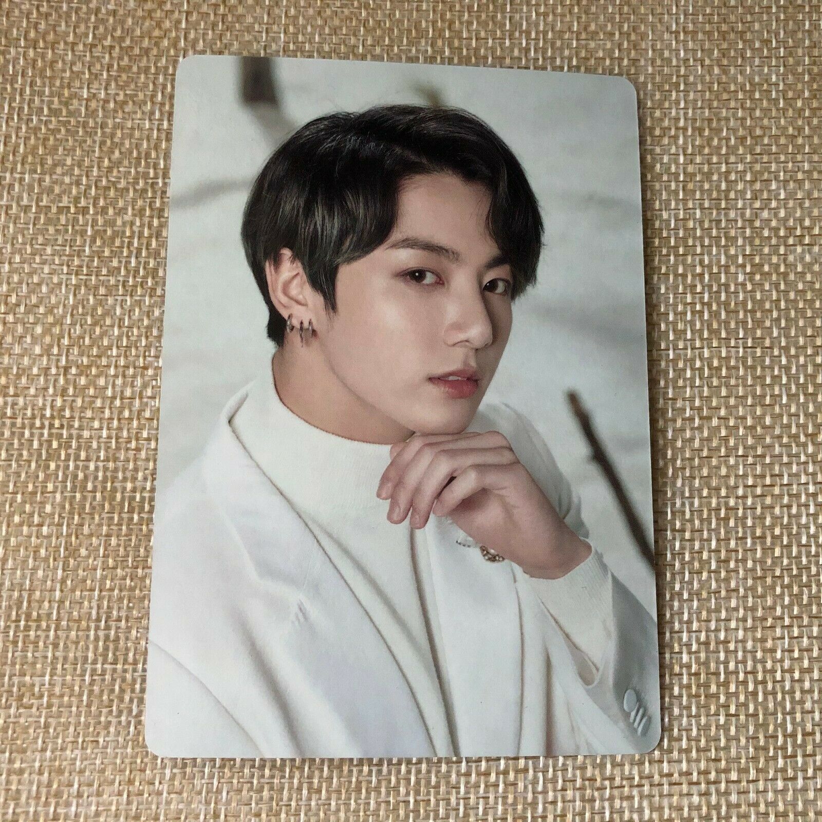 BTS JUNGKOOK 2/8 [ Map Of The Soul Tour Official Mini Photocard ] / New +G