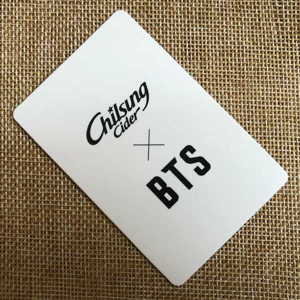 BTS RAP MONSTER  [ Chilsung Cider Official Photocard ] / New, Rare / +Shop Gift