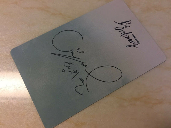 HWANG CHI YEUL #1[ Be Ordinary Official Photocard ] 1st Mini Album / NEW / +Gift