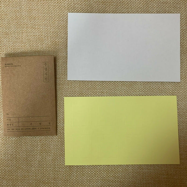 BTS [ 2018 Season's Greeting Official ID Photocard Set 7 PC ] /NEW, RARE / +GIFT