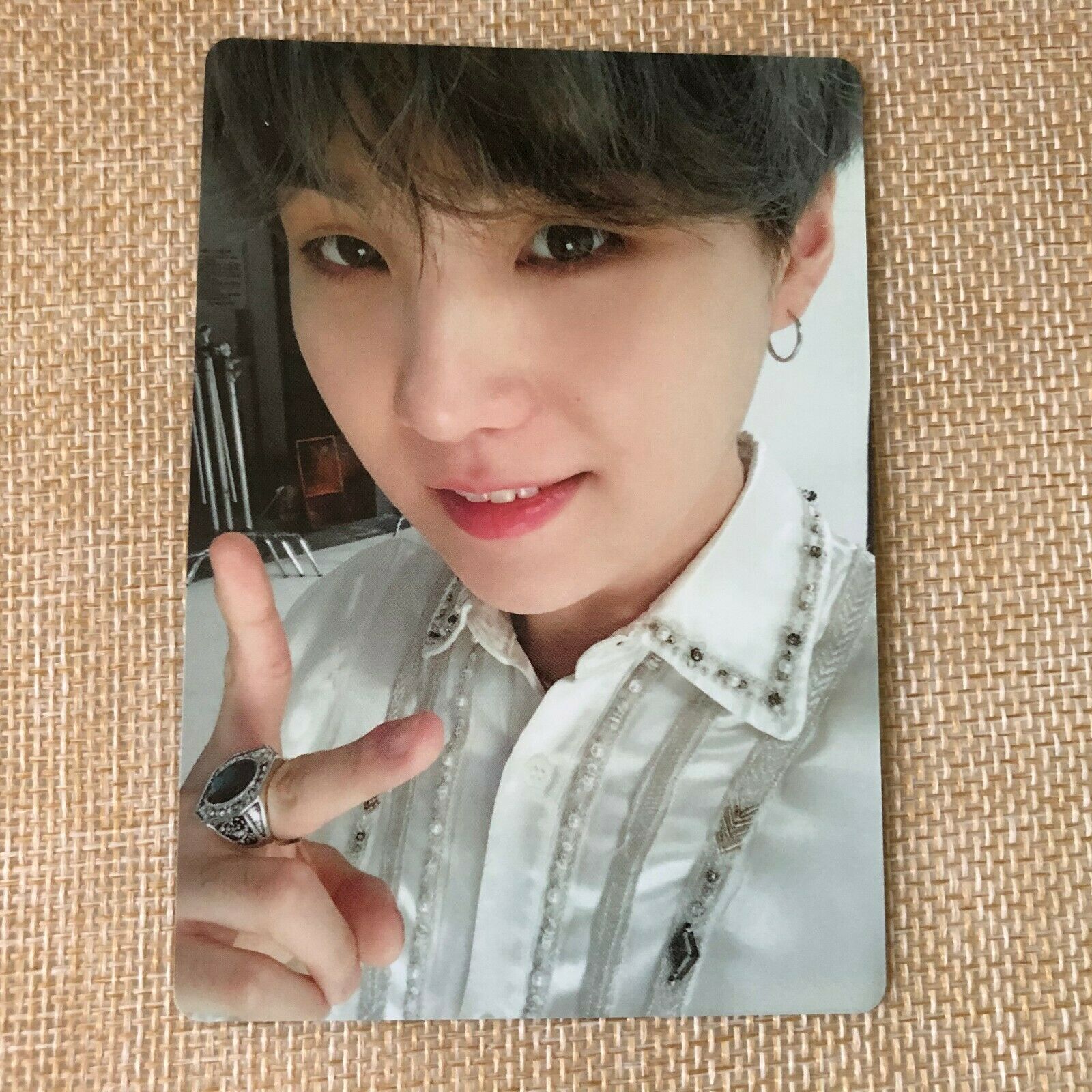 BTS  SUGA  [ World Tour Speak Yourself Final Ring Official Photocard ] New / +G