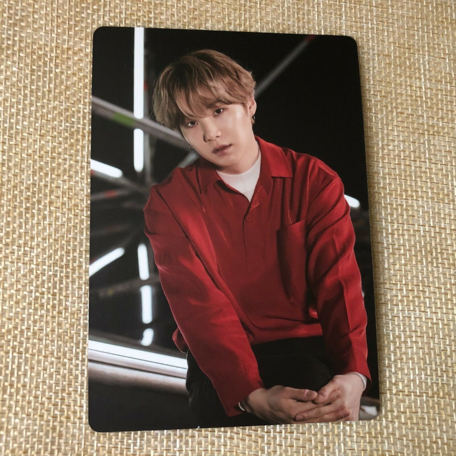 BTS SUGA  2/8 [ Map of the Soul ON:E Official Mini Photocard ] ONE / New / +G