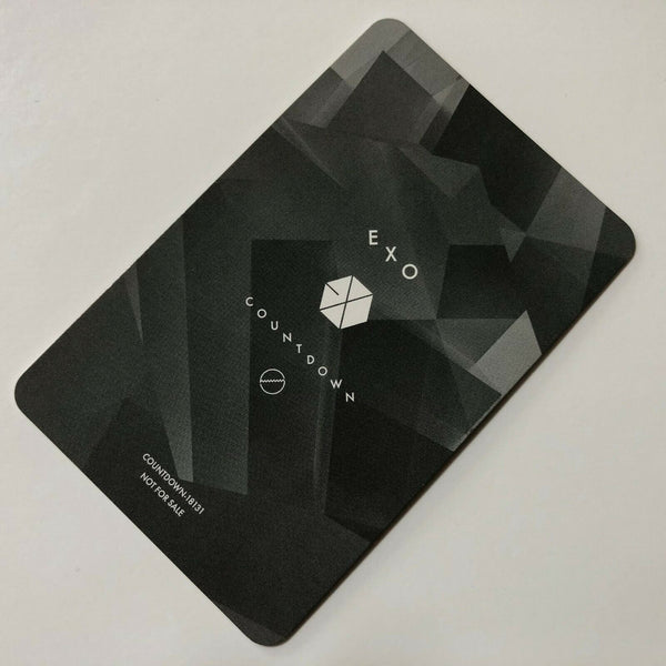 EXO CHEN [ COUNTDOWN Official Photocard ] JAPAN First Album Limited / NEW /+Gift