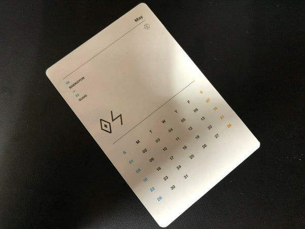 EXO CHEN #2[ 2016 Season's Greeting Official Limited Photocard ] NEW,RARE /+Gift