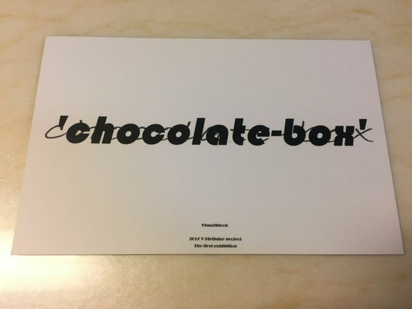 BTS V Taehyung [ Chocolate Box Lenticular Photocard ] First Exhibition /NEW/ +G