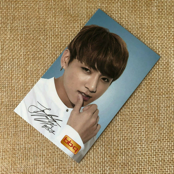 BTS  JUNGKOOK  #1  Bangtan Boys / BBQ Official PhotoCard  / New / +Shop gift