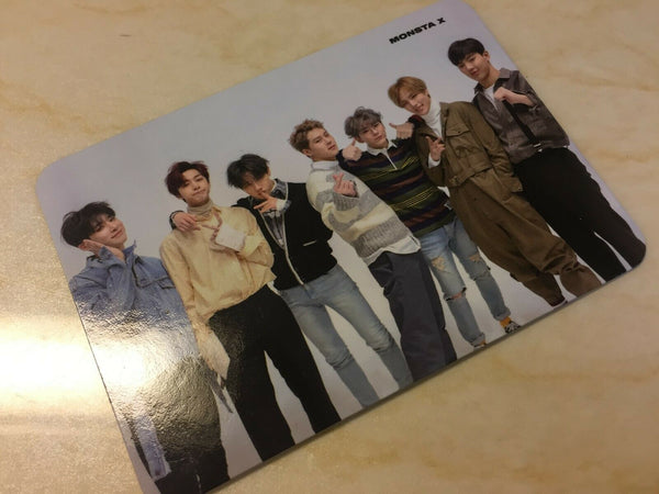 MONSTA X [ Dejavu Official Photocard GROUP #5] The Connect Member Set /New /+GFT