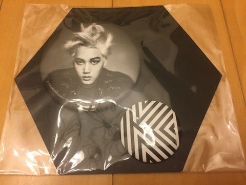 EXO KAI [ Overdose Official Button Set, 2 Buttons Kai ] SM GOODS / NEW / +Gift