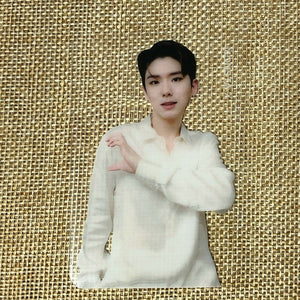 MONSTA X KIHYUN [ We Are Here Official Clear Photocard ] 2nd Album / New /+GFT