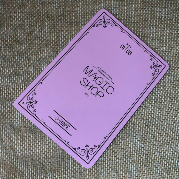 BTS  J-HOPE 1/8  [ 2019 MAGIC SHOP Fan Meeting Japan Official Photocard ]N+G