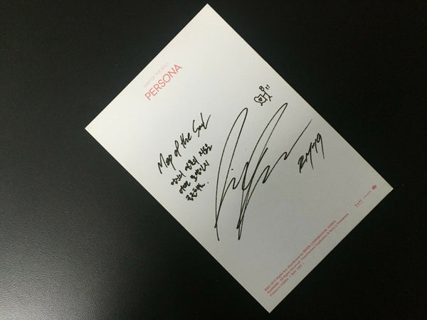 BTS RAP MONSTER RM [ Map Of Soul Official Photocard Postcard] Persona /NEW/+Gift
