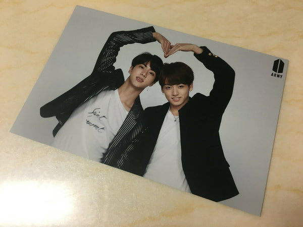 BTS JUNGKOOK JIN / Wings Tour Final 4th Army Booth Official Photocard / New/ +G