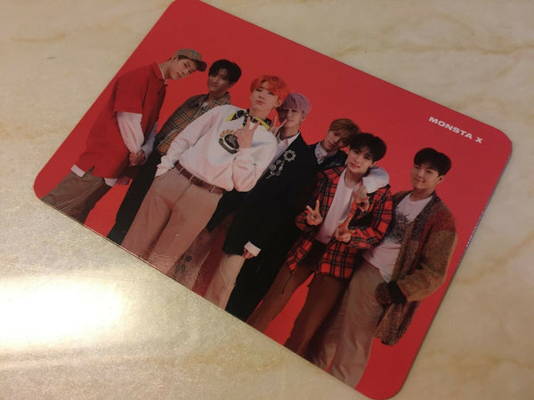 MONSTA X [ Dejavu Official Photocard GROUP #4] The Connect Member Set /New /+GFT