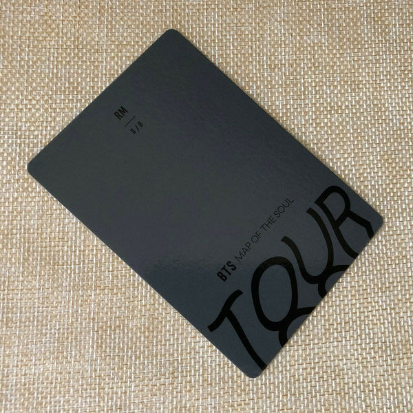 BTS RAP MONSTER 8/8 [ Map Of The Soul Tour Official Mini Photocard ] / New / +G