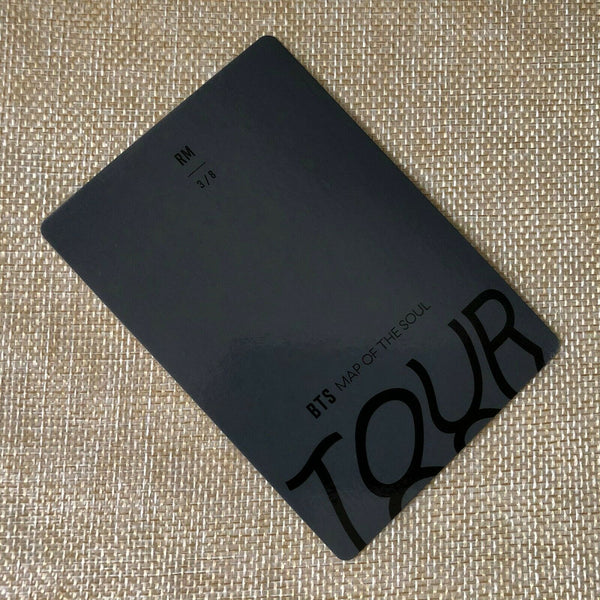 BTS RAP MONSTER 3/8 [ Map Of The Soul Tour Official Mini Photocard ] / New / +G