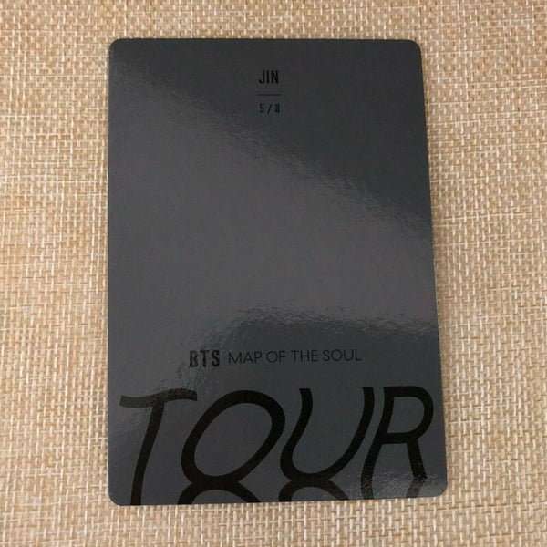 BTS JIN 5/8 [ Map Of The Soul Tour Official Mini Photocard ] / New / +G