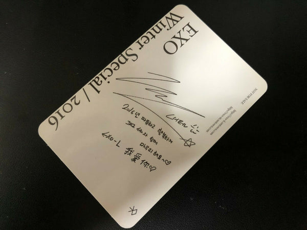 EXO CHEN #2 [ 2016 Winter Special For Life Official Photocard ] NEW,RARE /+Gift