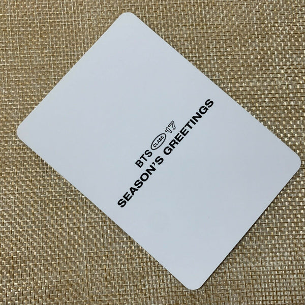 BTS JIN [ 2017 Season's Greetings Official Photocard ] DVD / NEW, RARE / +GIFT