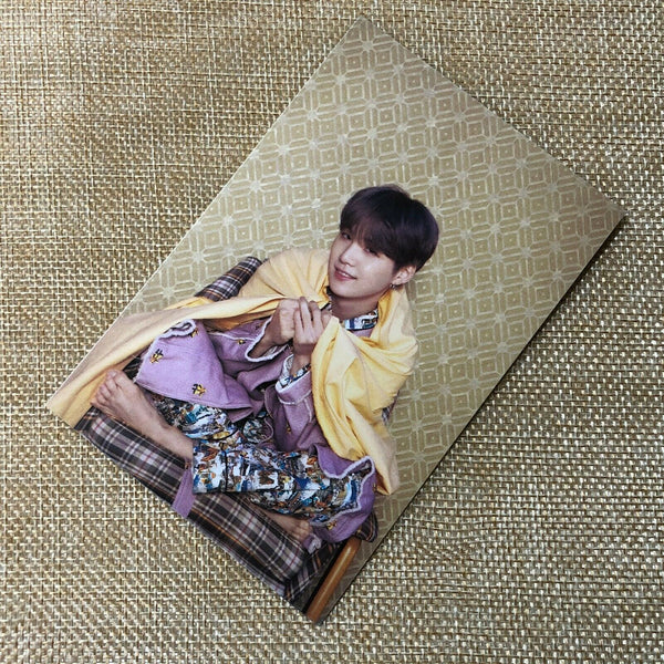 BTS SUGA [ Map Of Soul Official Photocard Postcard ] Persona / NEW / +Gift