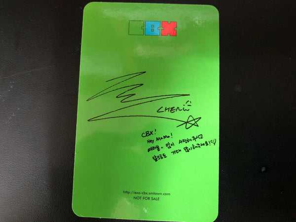 EXO CHEN #2 [ CBX HEY MAMA Official Photocard ] 1st Mini Album / NEW / +Gift