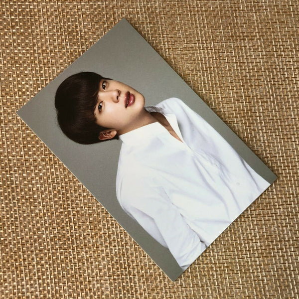 BTS JIN  #1 [ VT Think Your Teeth Official Photocard Black, White ] NEW /+G